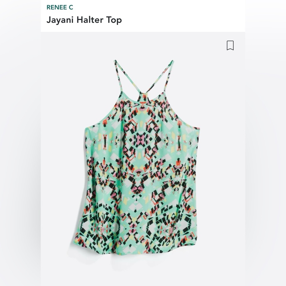 Renee C Jayani Halter Top